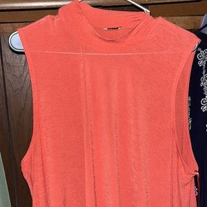 Winslow woman’s 2x see through orange fall dress